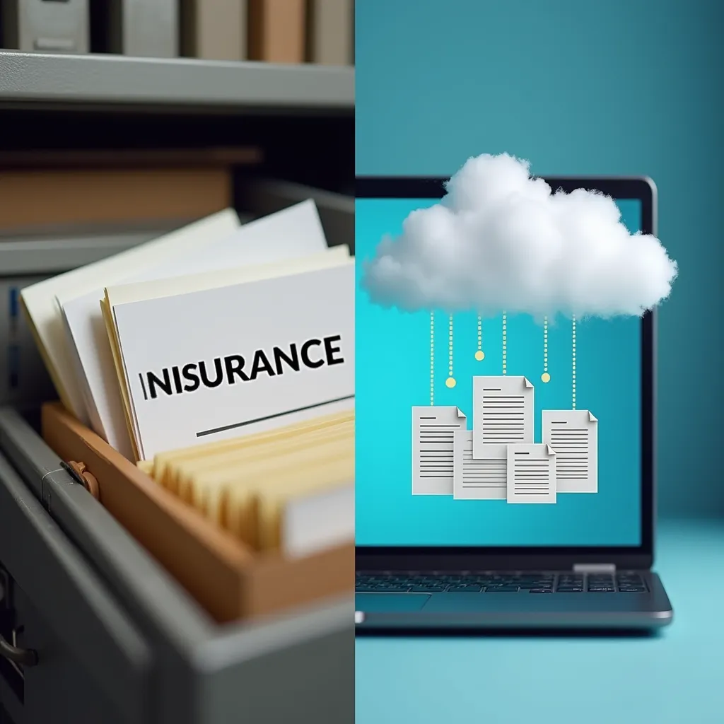 Saving Physical vs Cloud Copies of Insurance Documents